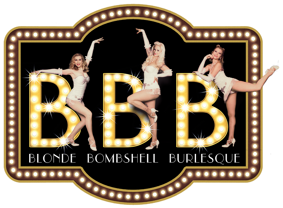 Blonde Bombshell Burlesque München Logo