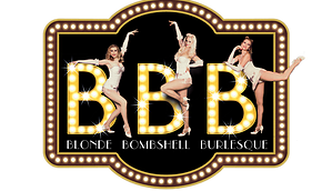 Blonde Bombshell Burlesque Logo